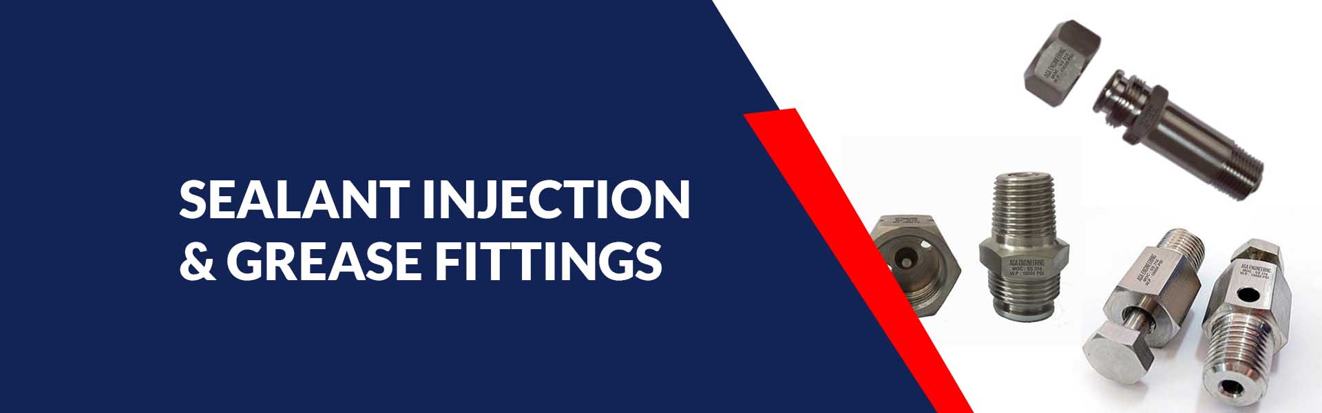 Sealant Injection & Grease Fittings